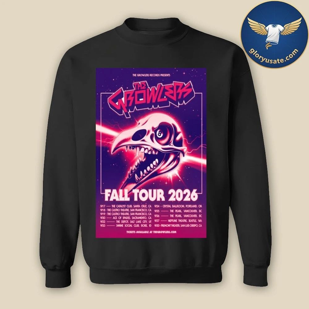 The Growlers Fall Tour 2026 Poster Shirt