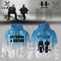 Usher Chris Brown R&B Tour Raymond & Brown Hoodie