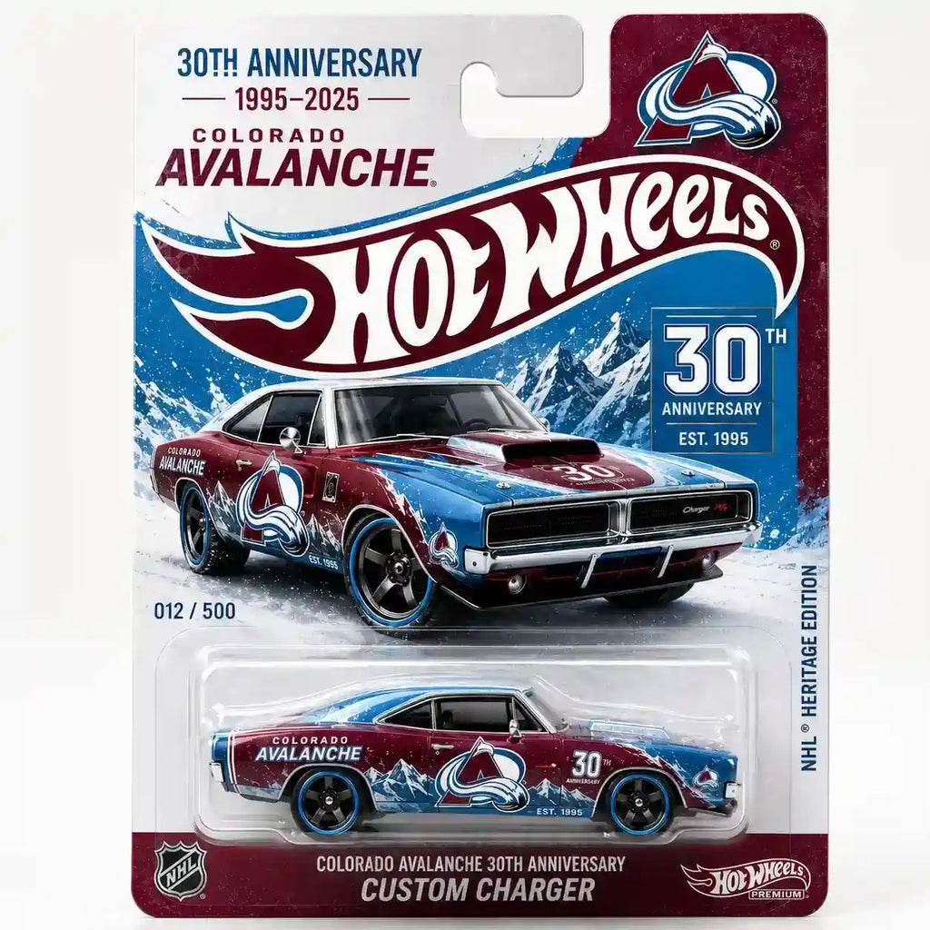 Wheels Colorado Avalanche 30th Anniversary Custom Charger
