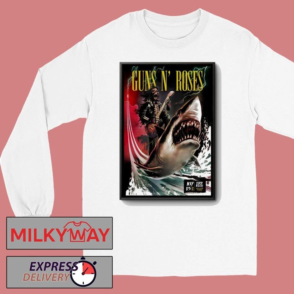 Guns N’ Roses In Hollywood FL On May 5 2026 Poster shirt