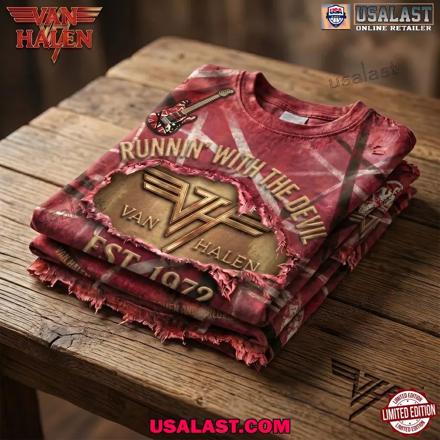 Van Halen Runnin With The Devil 3D Shirt