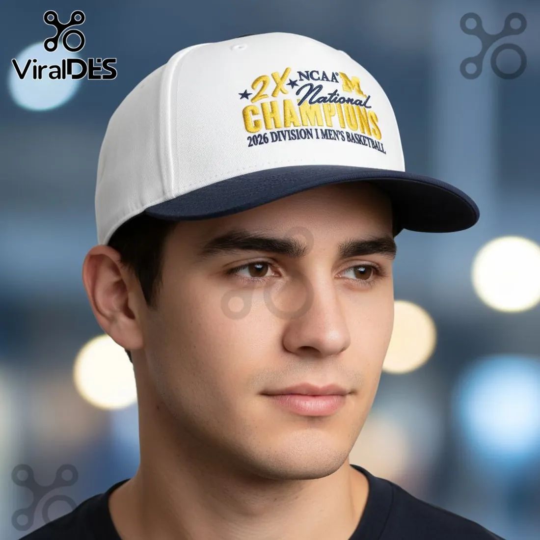 Michigan 2X NCAA 2026 Men’s Basketball National Champions ’47 Brand Hat