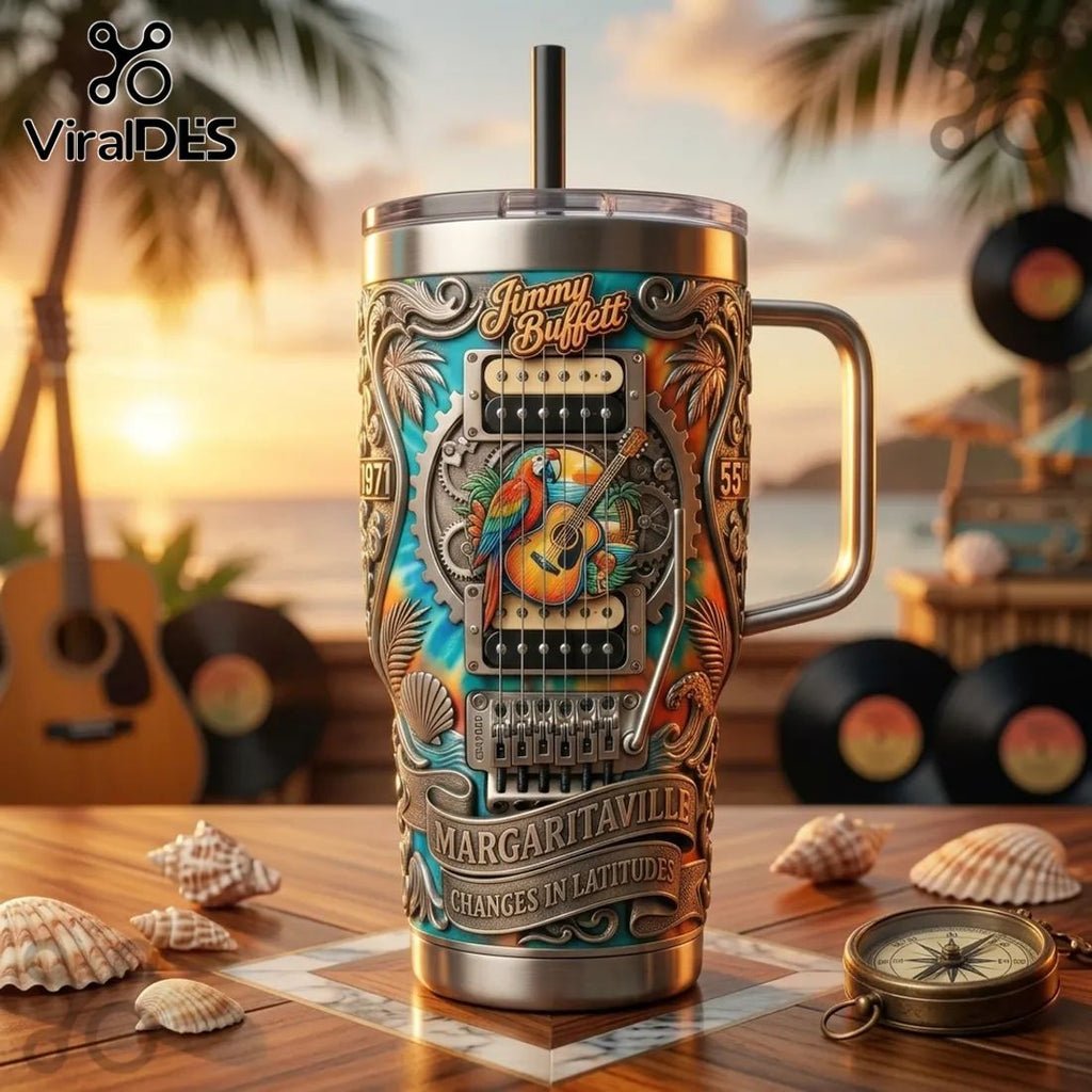 YETI x Jimmy Buffett Margaritaville Limited Edition Handled Tumbler