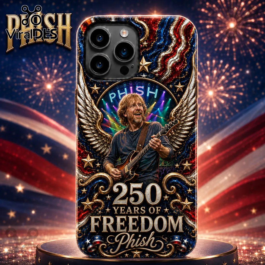Phish x 250 Years of Freedom Anniversary Commemorative Phone Case