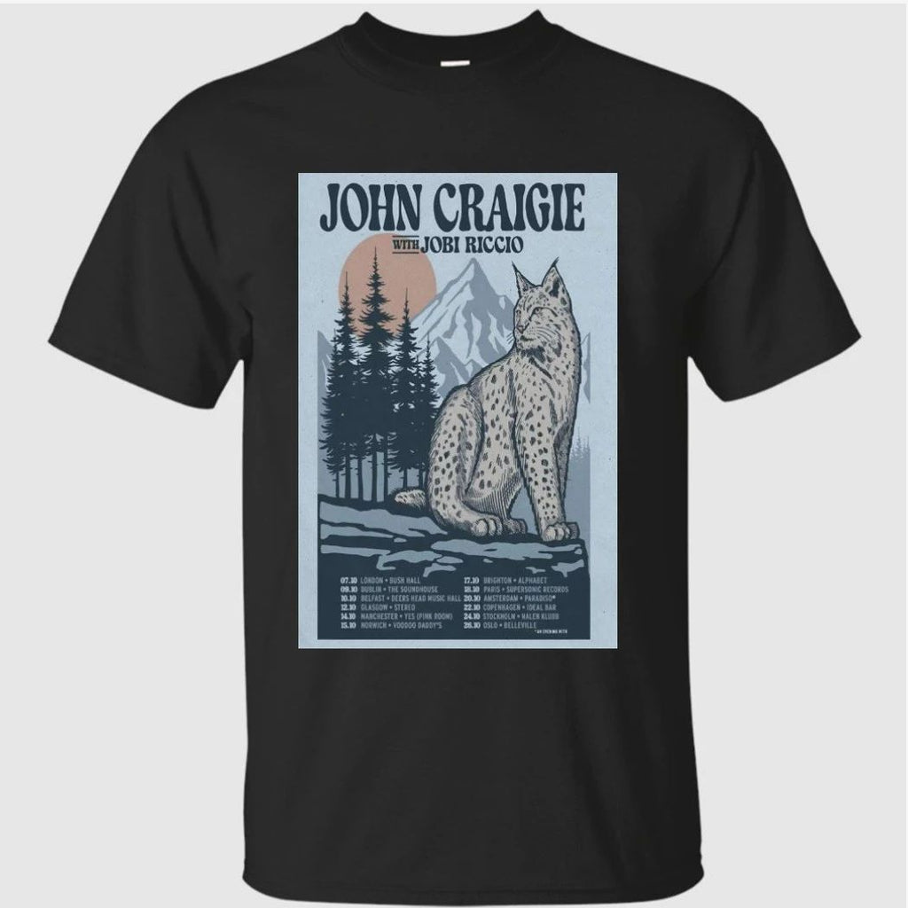 John Craigie With Jobi Riccio EU October 2026 Tour Shirt