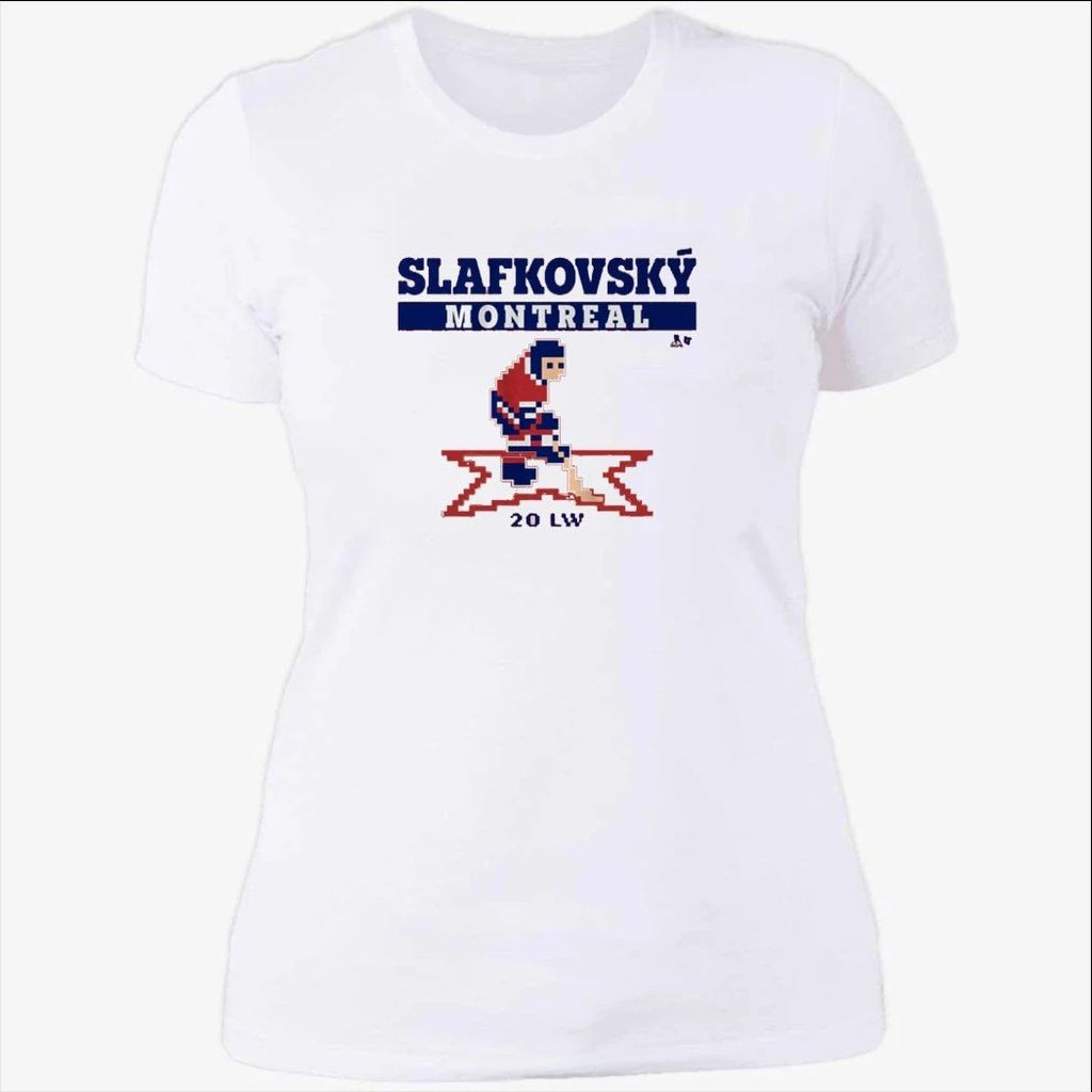 Juraj Slafkovsky Montreal Retro Hockey T-Shirt