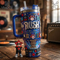 Rush 52 Years Anniversary Commemorative Stanley Tumbler 40oz