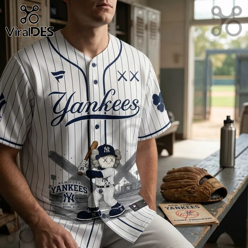 KAWS x New York Yankees 2026 Edition Baseball Jersey