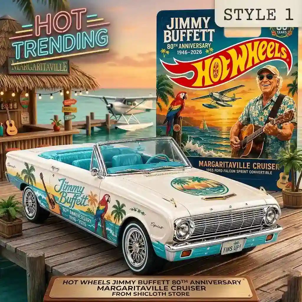 Wheels Jimmy Buffett 80th Anniversary Margaritaville Cruiser