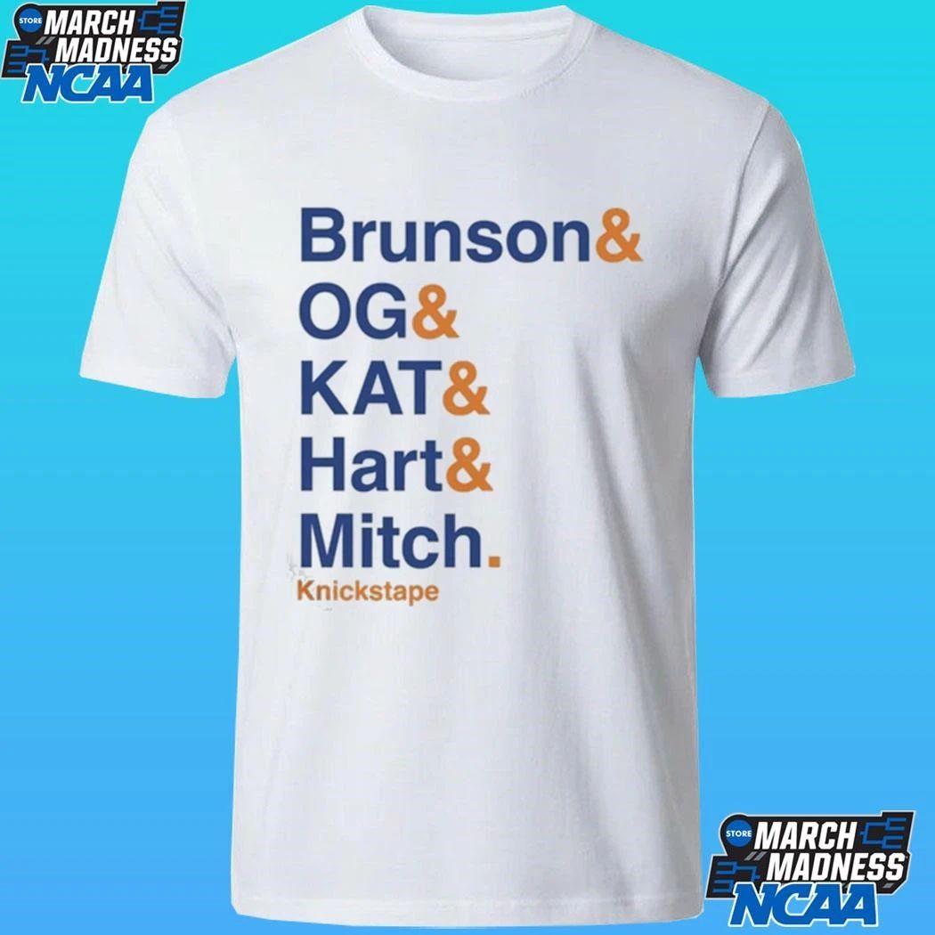 Brunson Og Kat Hart Mitch Knickstape Shirt