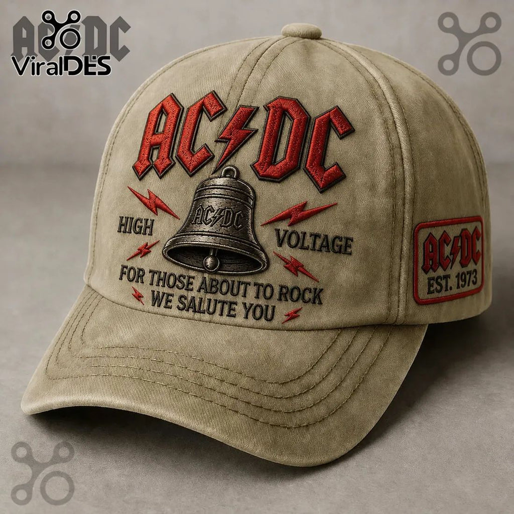 AC/DC For Those About To Rock High Voltage Baseball Cap