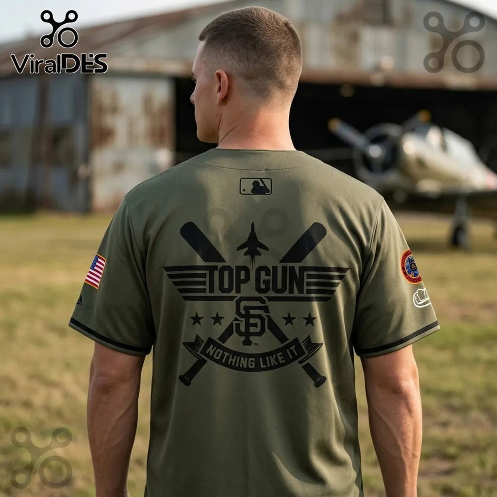 Gun x San Francisco Giants Limited Edition Military Baseball Jersey
