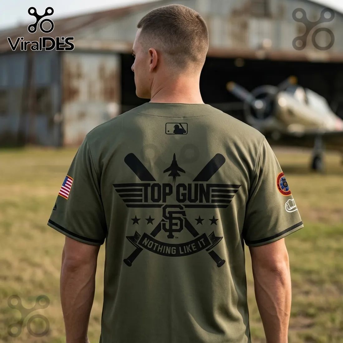 Gun x San Francisco Giants Limited Edition Military Baseball Jersey