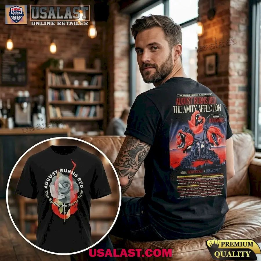 August Burns Red The Spring Horizons Tour 3D T-Shirt