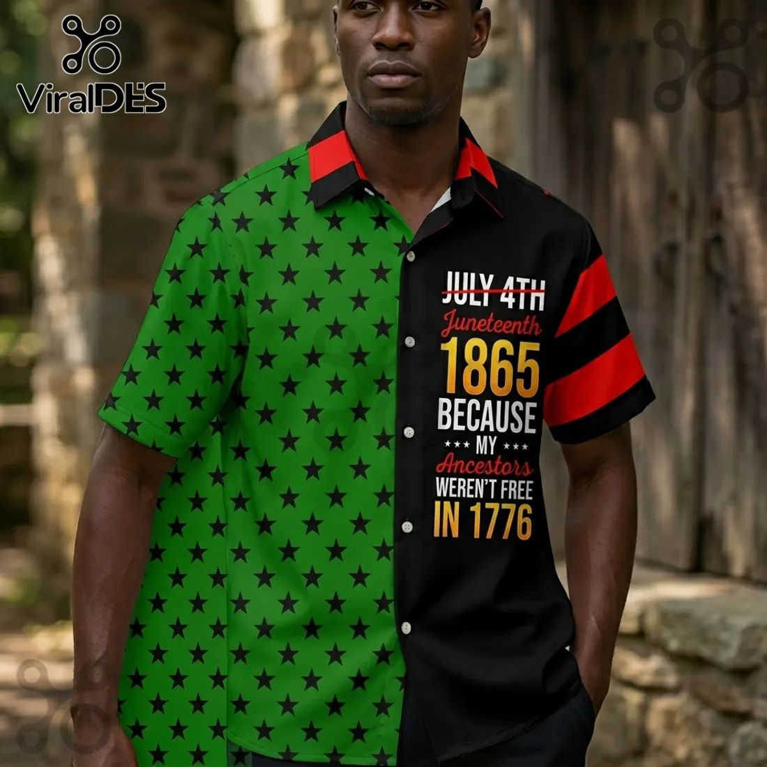 Juneteenth 1865 Ancestors Liberty Hawaiian Shirt