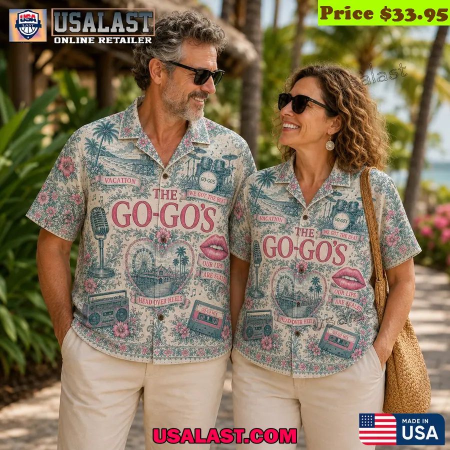 The Go-Go’s 80s Pop Rock Retro Hawaiian Shirt