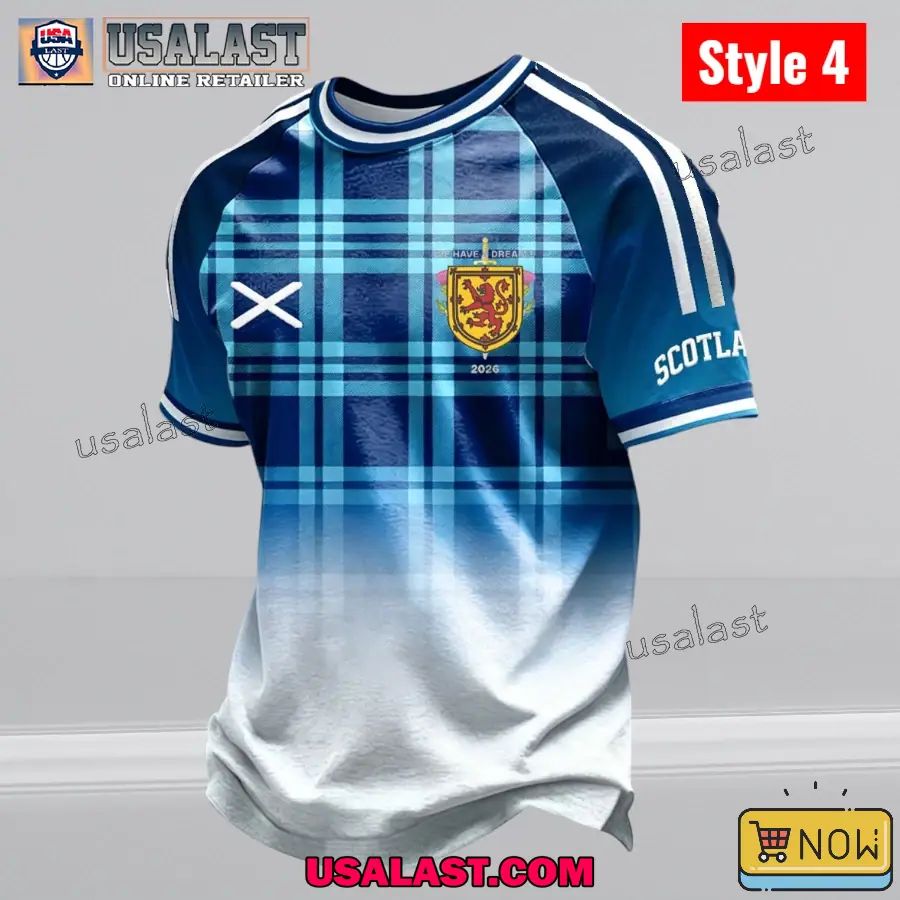 UK Football Lover Scotland Short Sleeves T-shirt