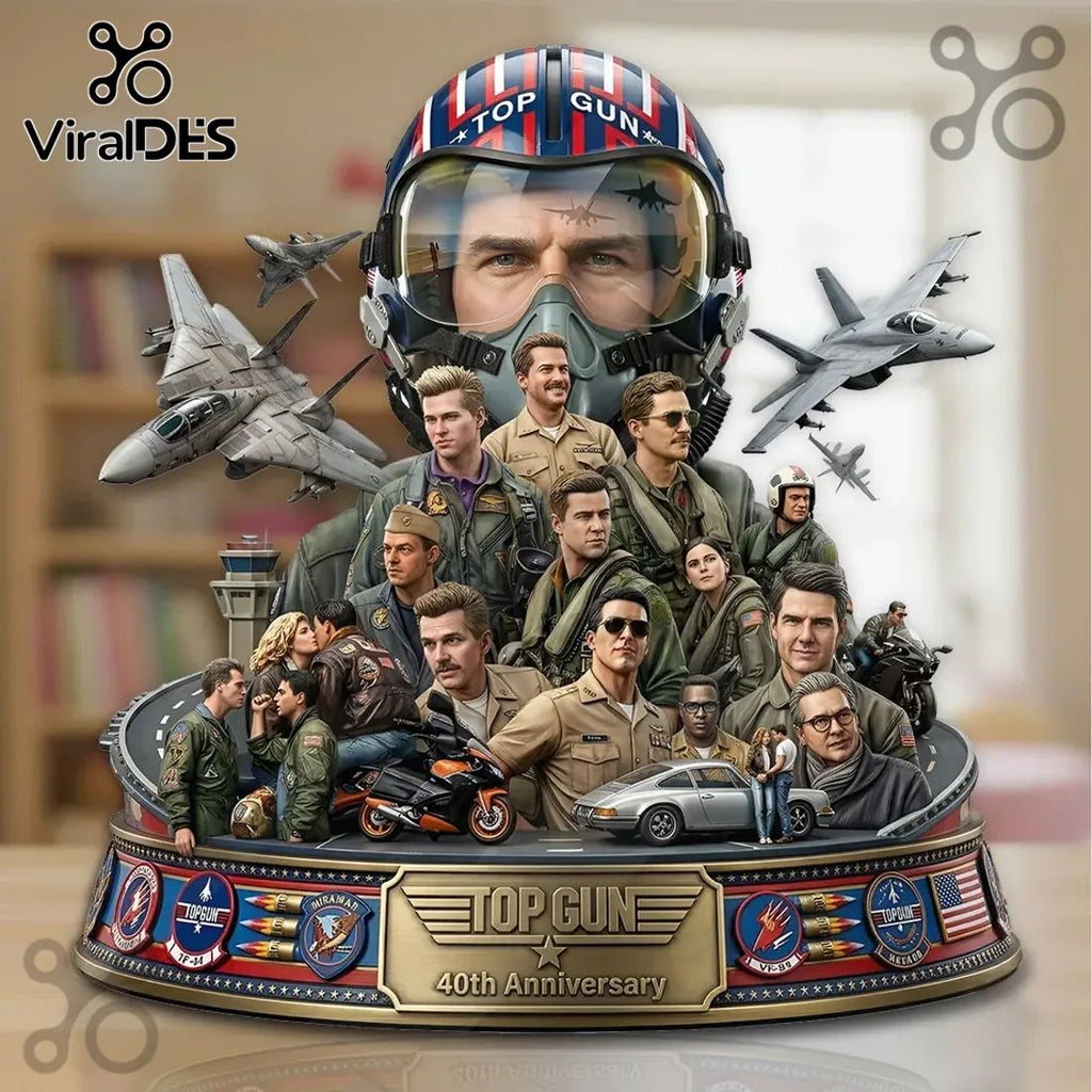 Gun 40th Anniversary Movie Collectible Acrylic Plaque