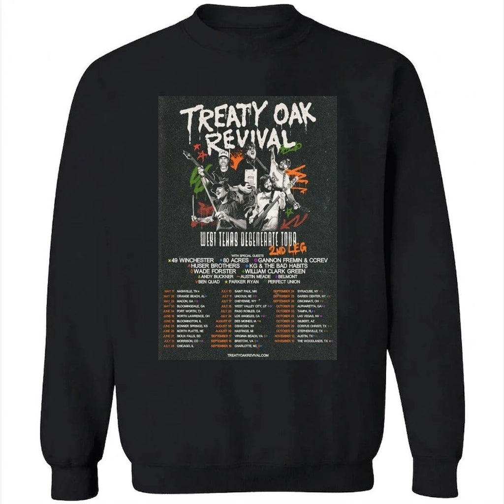 Treaty Oak Revival Summer Tour 2026 Poster Shirt