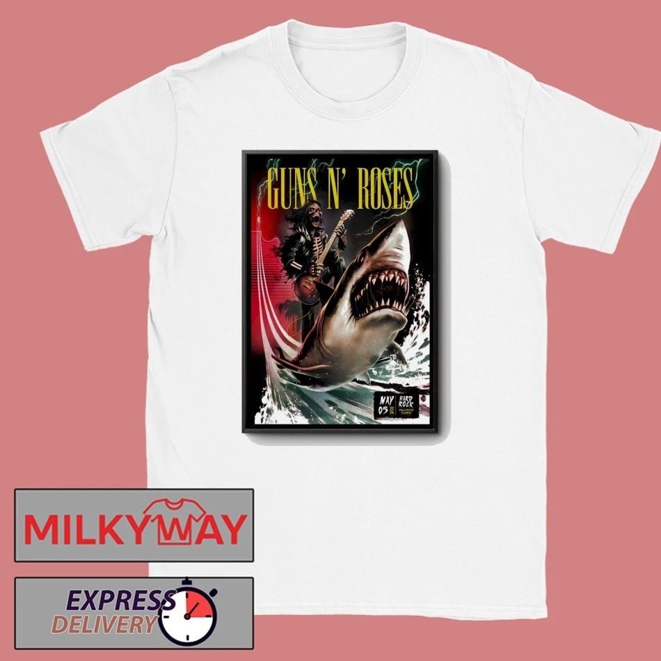 Guns N’ Roses In Hollywood FL On May 5 2026 Event Poster shirt