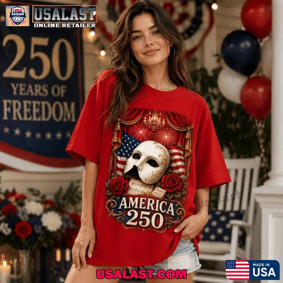 The Phantom Of The Opera America 250th Anniversary Casual T-Shirt