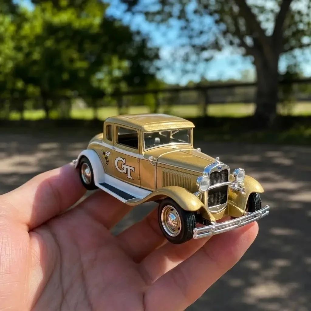 Wheels Georgia Tech Yellow Jackets 134th Anniversary 1930 Ford Spec Cast Ford Model A Coupe Street Rod