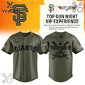 Gun x San Francisco Giants Limited Edition Military Baseball Jersey