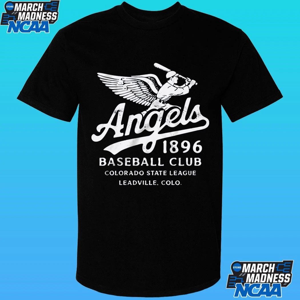 Leadville Angels Baseball Club Colorado State League Leadville Colorado Est 1896 Shirt