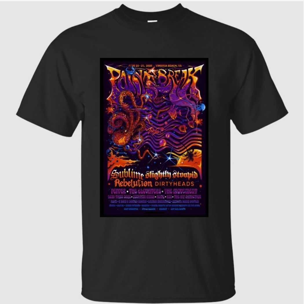Point Break Music Festival Virginia Beach, VA 6-21-2026 Poster Shirt