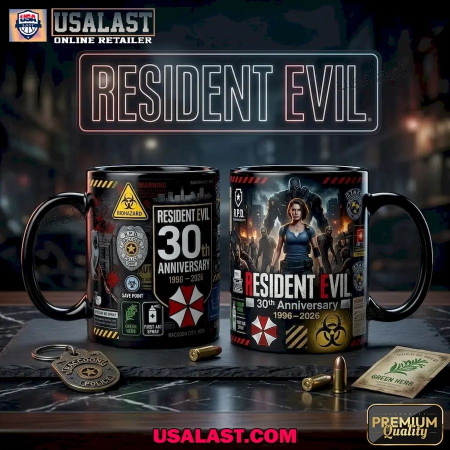 Resident Evil 30th Anniversary Coffee Mug