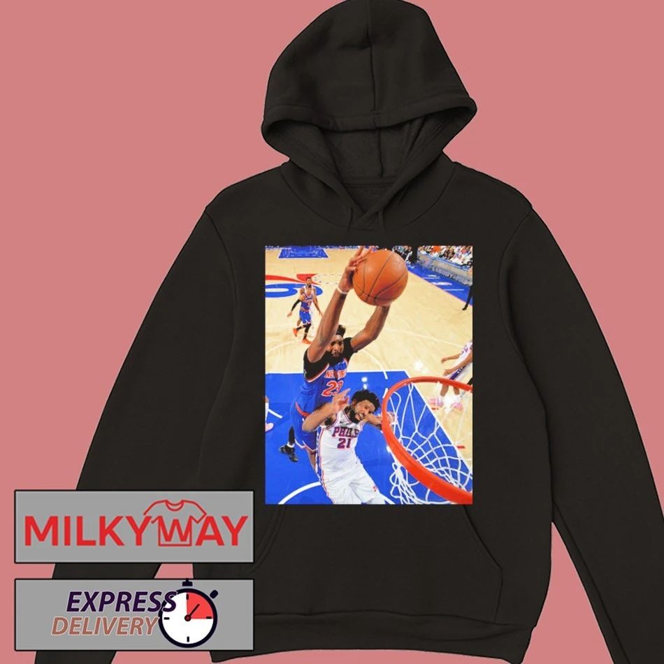 Mitchell Robinson Caught Joel Embiid Under The Rim shirt