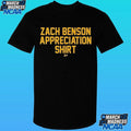Zach Benson Appreciation Buffalo Sabres Shirt