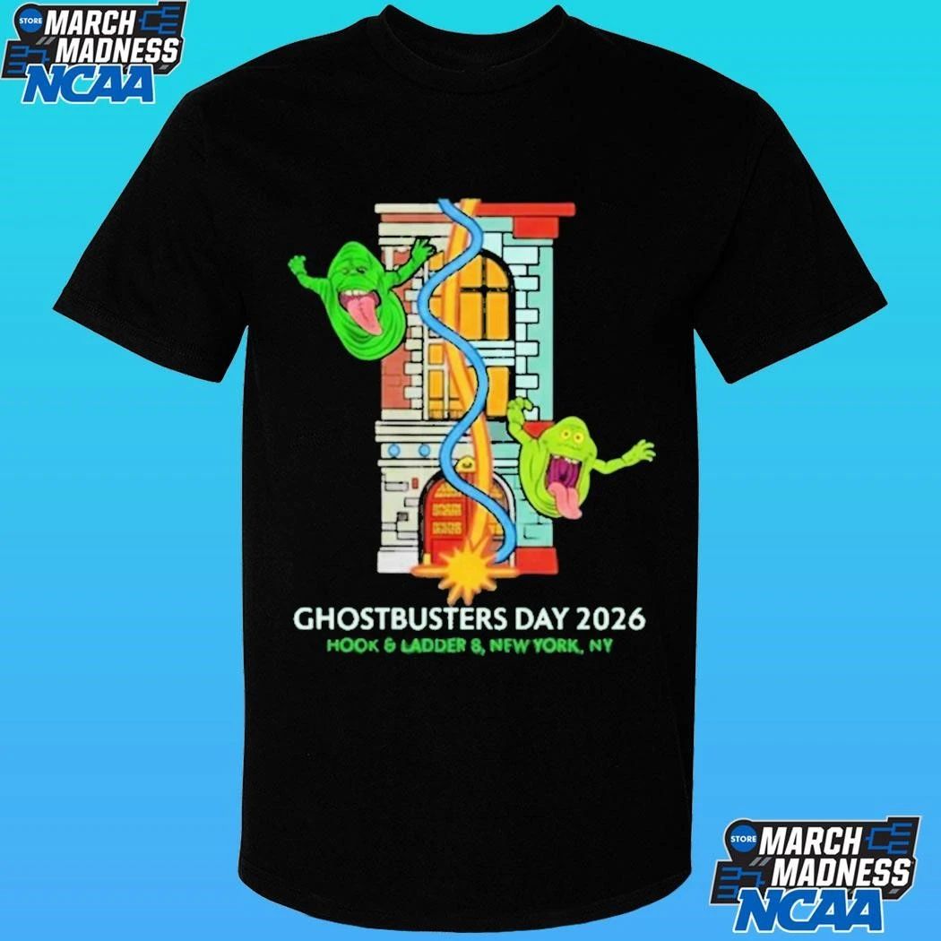 Ghostbusters Day 2026 Hook And Ladder And New York Shirt
