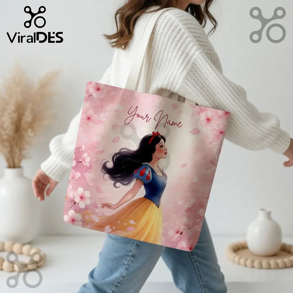Snow White Personalized Tote Bag