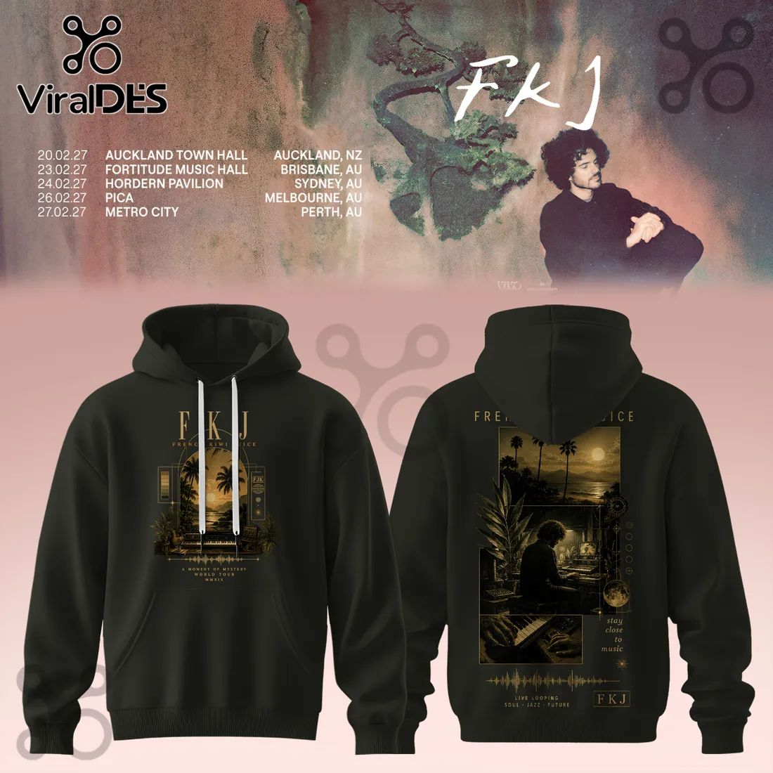 FKJ A Moment Of Mystery Black Hoodie