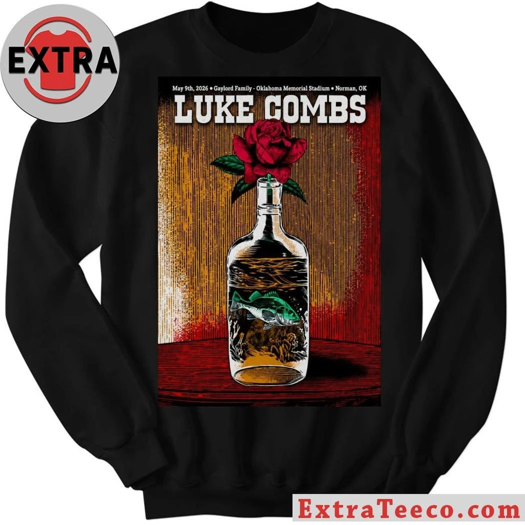Luke Combs May 9 2026, Norman OK Poster Shirt