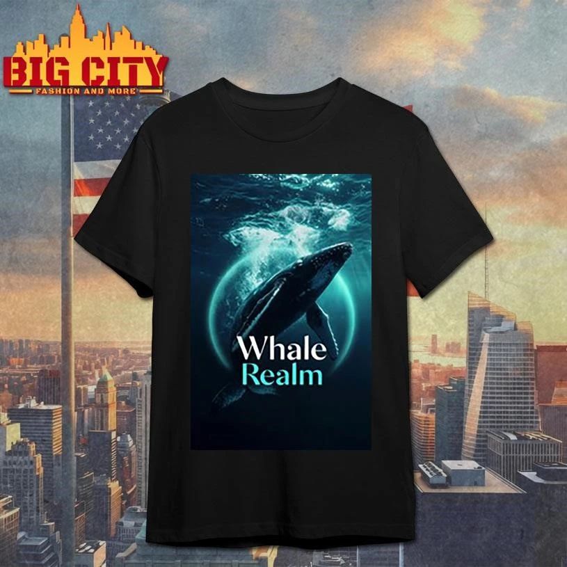 Whale realm cinematic animal art shirt