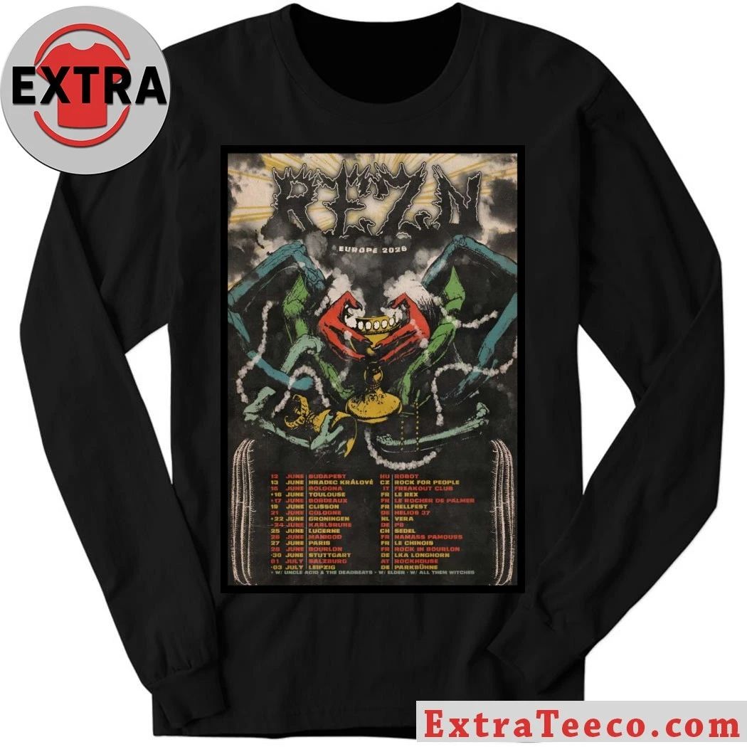 REZN Europe 2026 Tour Poster Shirt