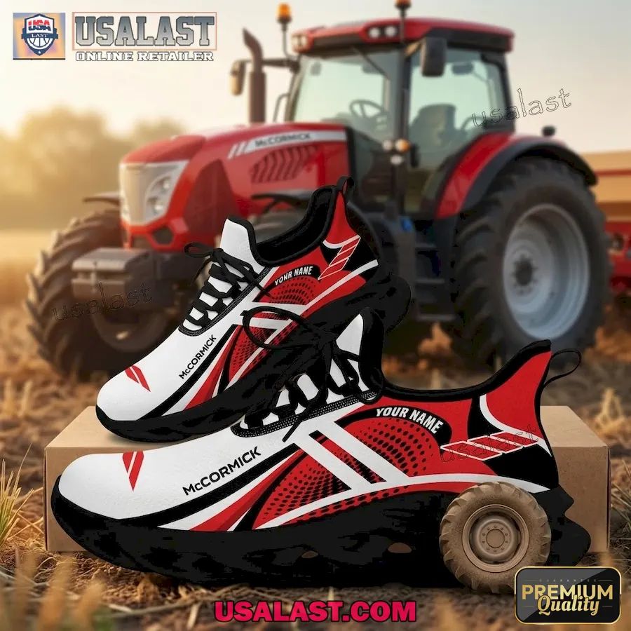McCormick Tractor Personalized Max Soul Shoes