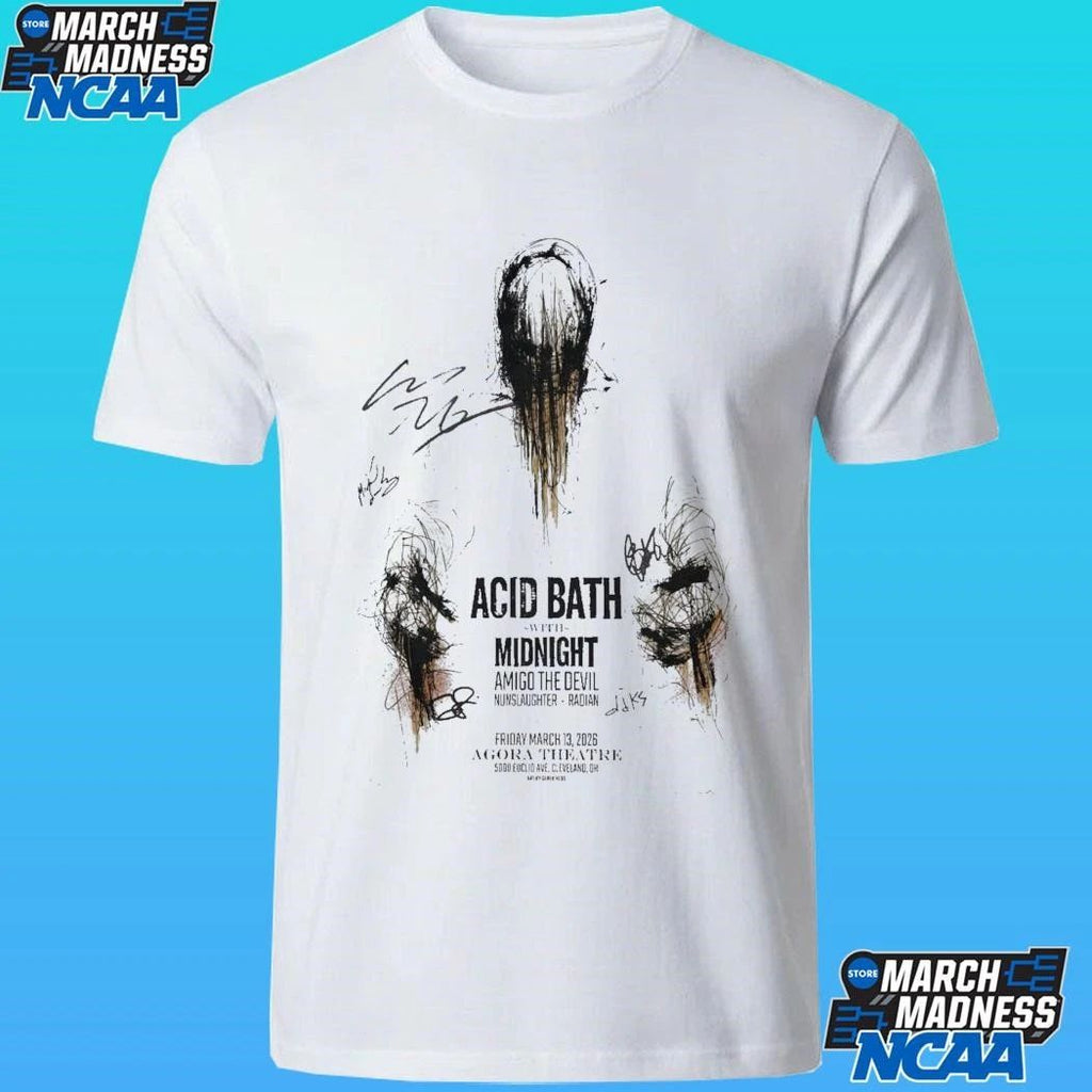Acid Bath Mar 13 2026 Tour The Agora In Cleveland, Ohio Poster Shirt