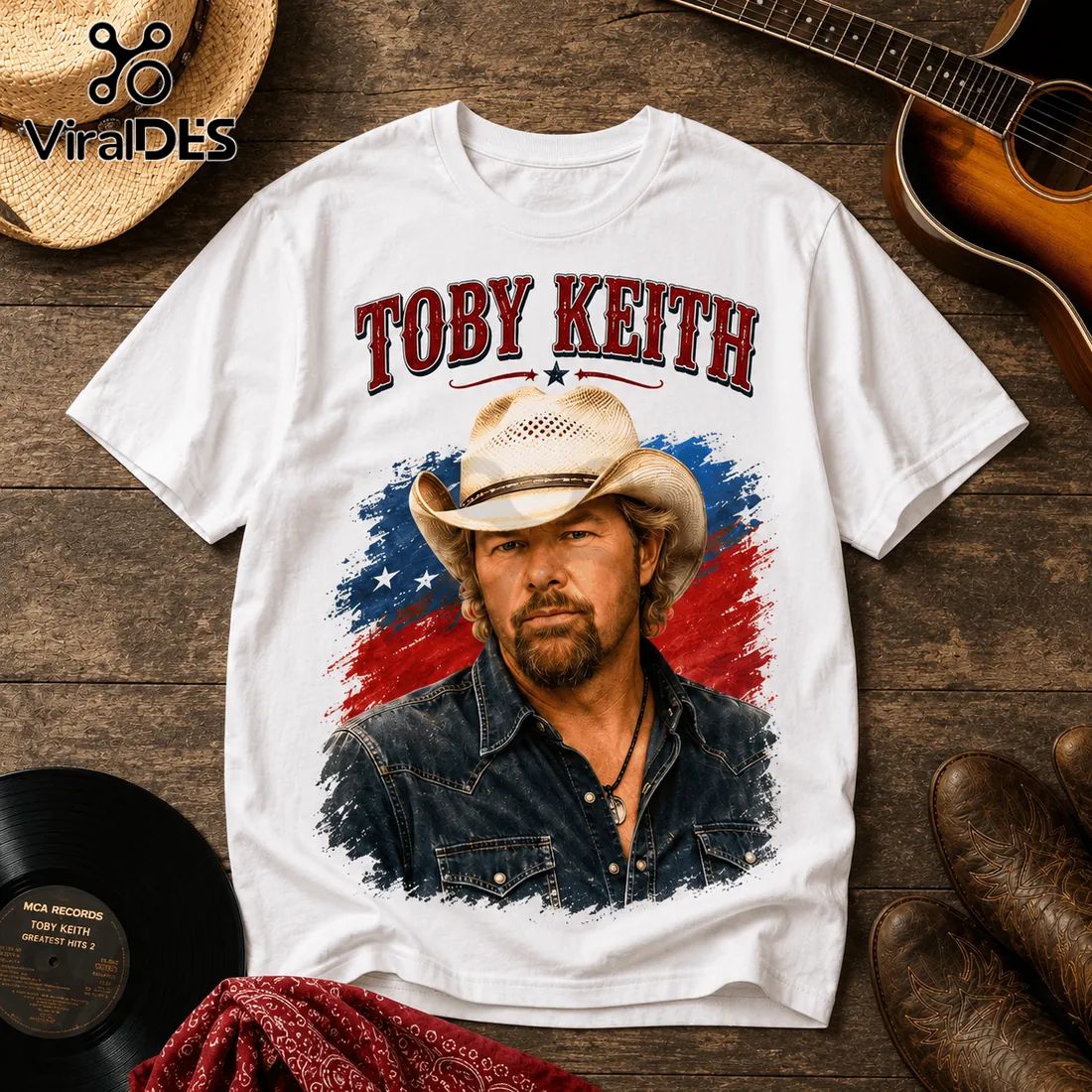 Toby Keith Vintage Country Music T-Shirt