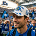 Inter Milan Campioni d’Italia 21 Distressed White Baseball Cap