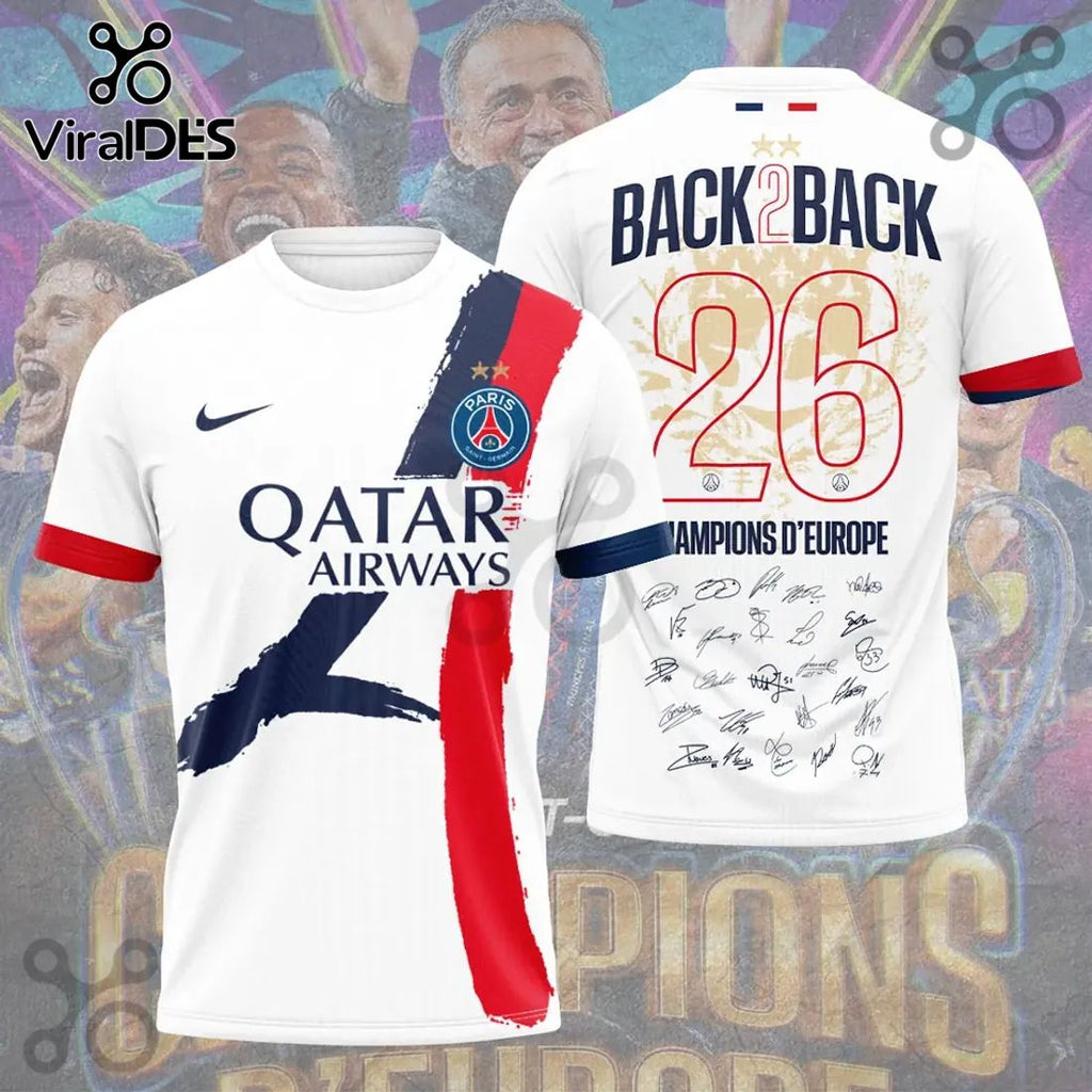 Paris Saint-Germain 25/26 Champions League Champions Hoodie