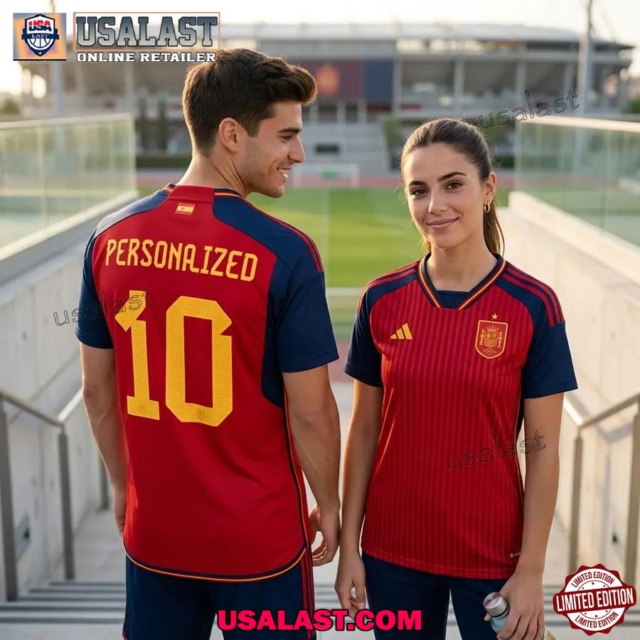 Personalized Spain Home Kit World Cup 2026 Jersey Shirt