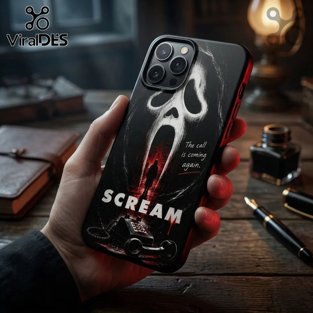 Scream The Call Is Coming Again Phone Case
