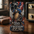 ZZ Top Rock 250 Years of Freedom Patriotic American Phone Case