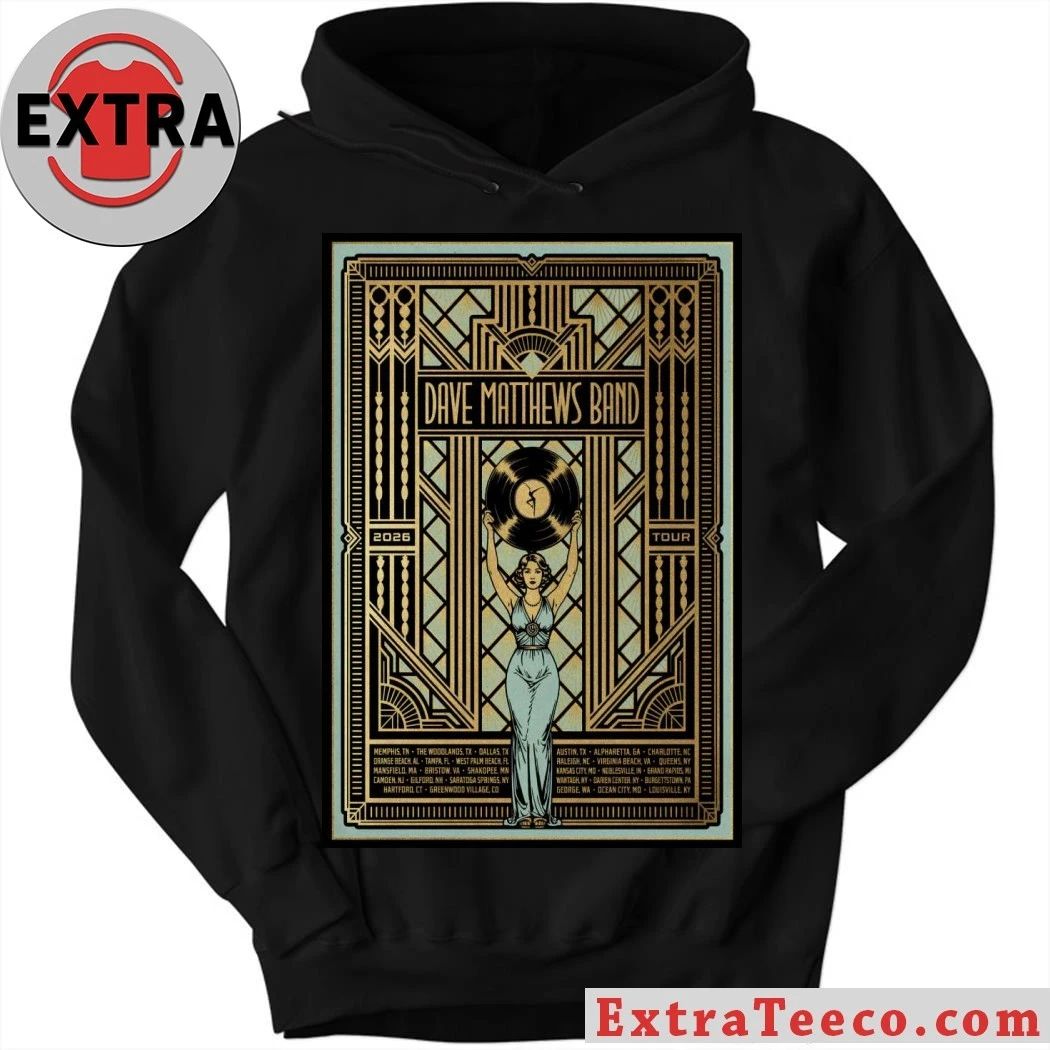 Dave Matthews Band Poster Tour 2026 Shirt