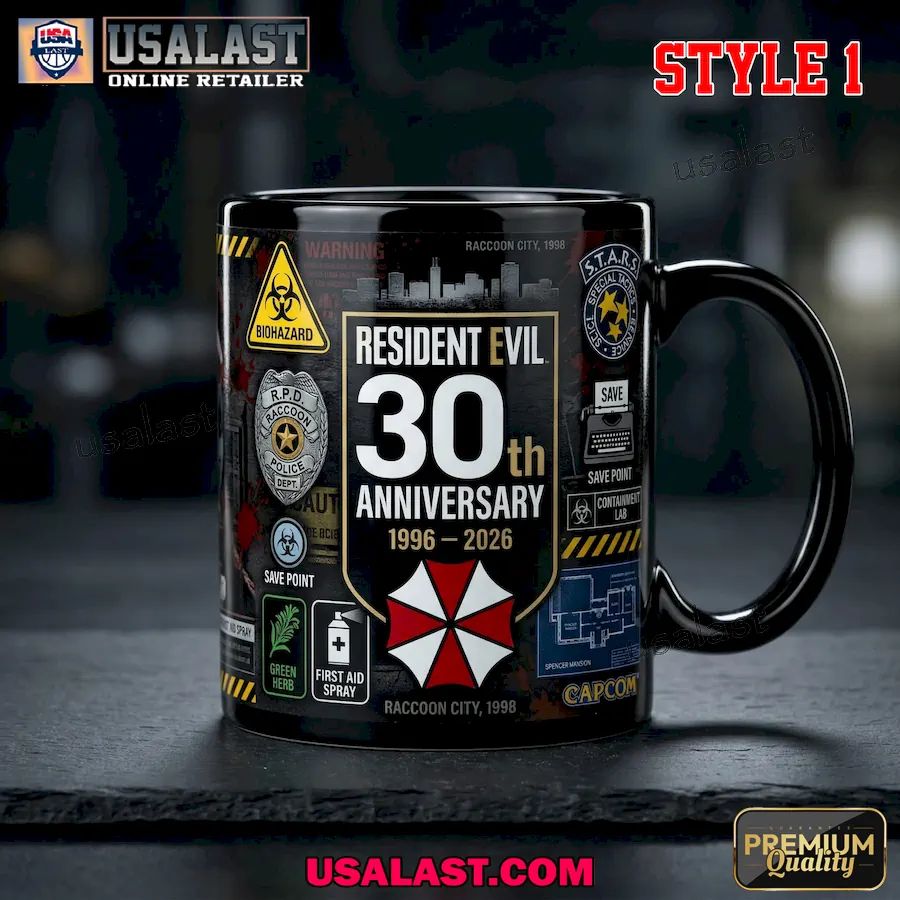 Resident Evil 30th Anniversary Coffee Mug