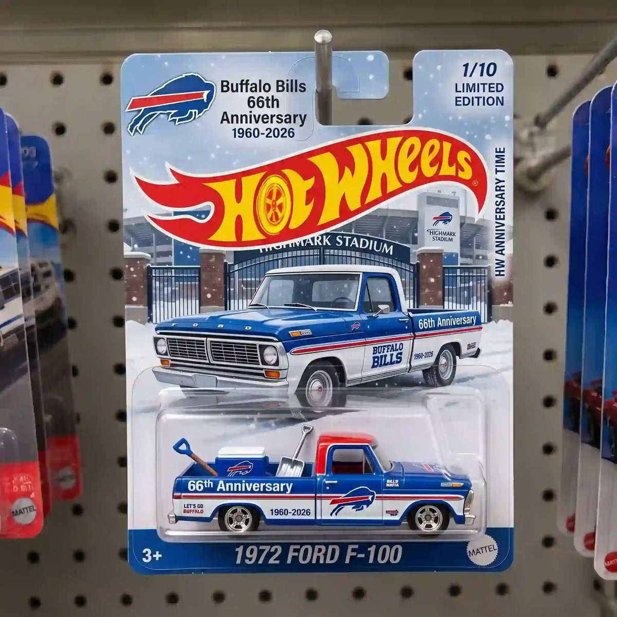 Wheels Buffalo Bill 66th Anniversary FORD F-100 Model