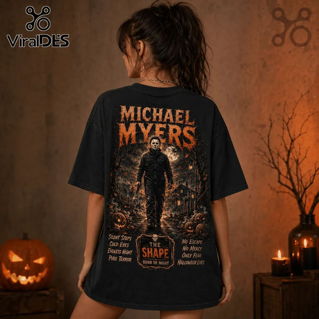 Michael Myers Halloween Evil Never Sleeps T-Shirt